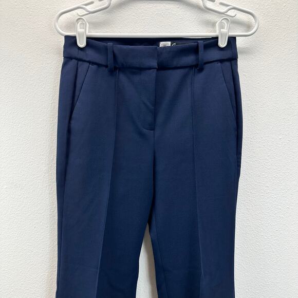 J. Crew Cropped Natalia Pant Blue Carreman 4P - Picture 4 of 16